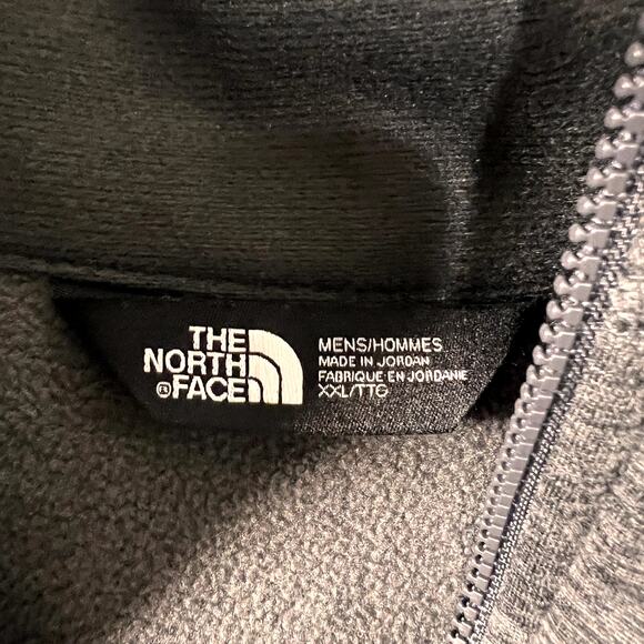 The North Face Apex Wind wall Soft Shell Jacket W/ USA Flag patch, Sz. XXL - Picture 7 of 10